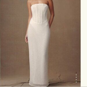 Meshki Gemma Strapless Sequin Maxi Dress